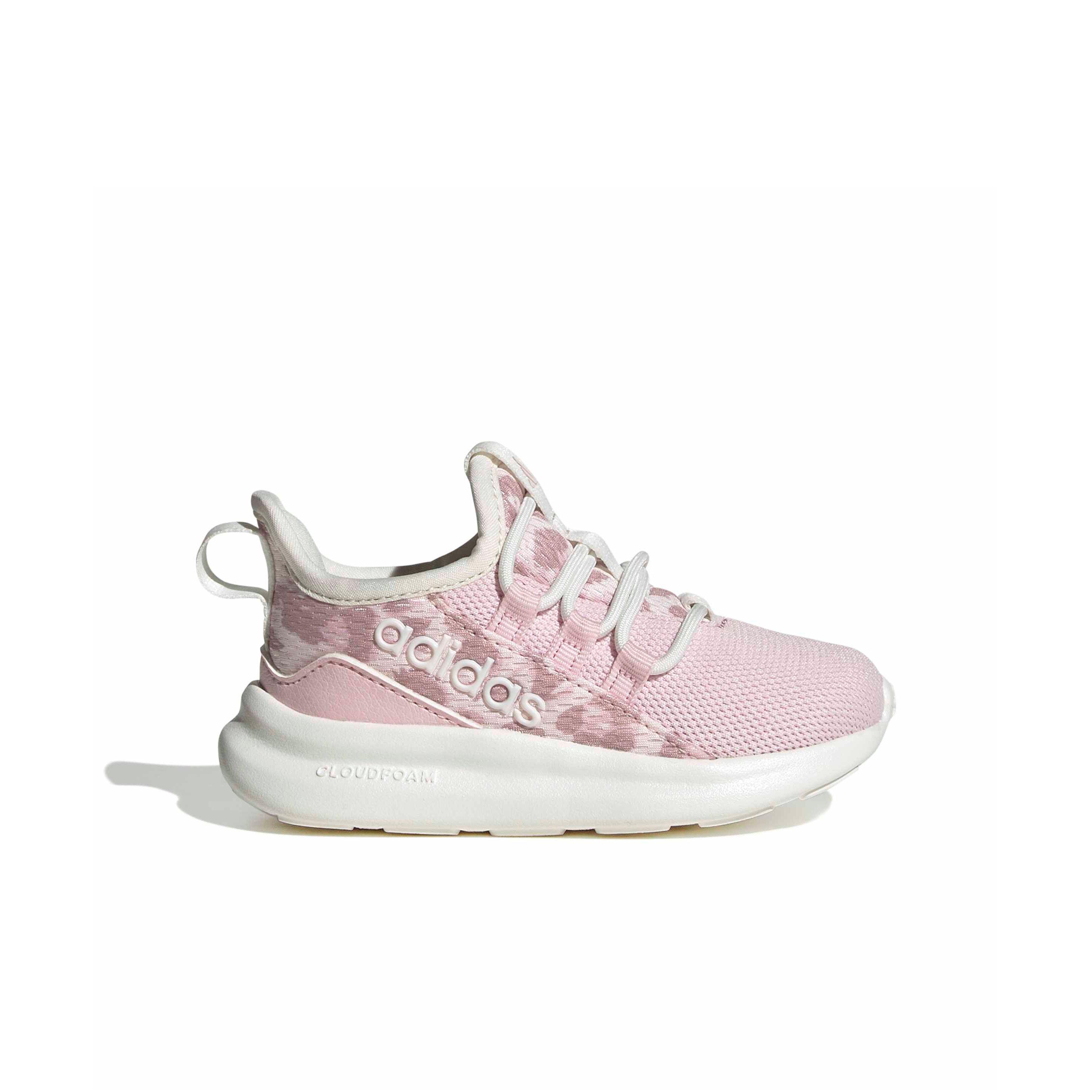 adidas Lite Racer Adapt 8.0 "Core White/Distilled Pink/Clear Pink" Infant Girls' Shoe - WHITE/PINK/PINK